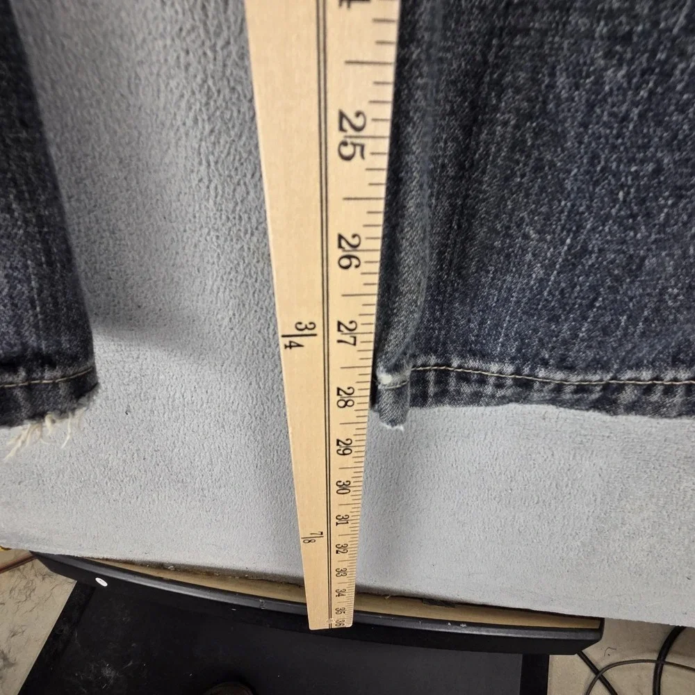 Vintage Levis Carpenter Pants Womens 29x29 Blue Dark Wash Cargo Zip Fly